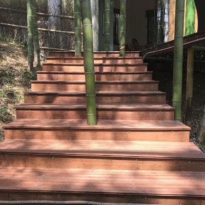 China Anti-water Natural Solid Bamboo Outdoor Waterproof Bamboo Flooring 18mm 20mm 30mm Thickness Bamboo Decking for sale