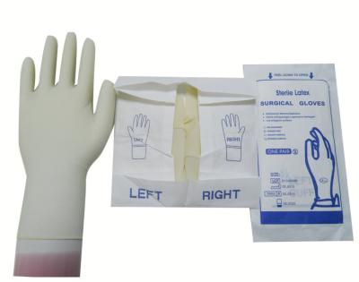 China Comfortable Surgical Sterile Gloves Protective Micro Rough Surface Texture for sale