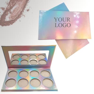 China Empty Hole Palette 36mm Round Waterproof Makeup Cosmetics Makers Pigment Eyeshadow Blush Highlighter Bar Case Palette Pans for sale