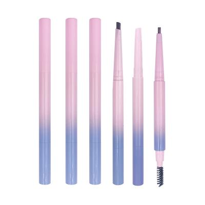 China China Factory Waterproof Eyebrow Pen with Brush 2 in 1 Eyebrow Pencil Hot New Curly Free Eyebrows Eyebrow Pencil for sale