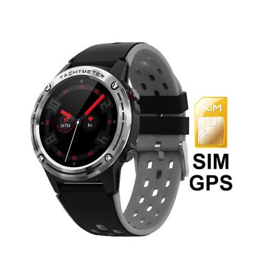 China BT GPS Sports Waterproof Outdoor Smart Watch SIM Round Smart Watch Touch Screen GPS Navigation SMA M6 Wholesale for sale