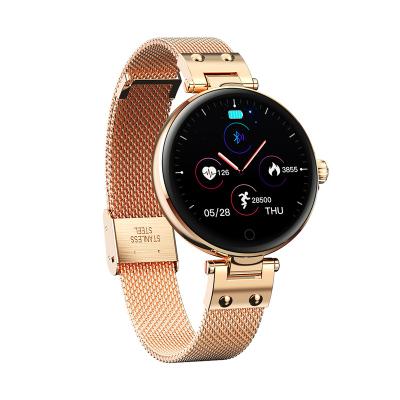 China Pro Woman PRO Touch Screen SMA R6 Full Page Round Dial Women Smart Watch Wrist Waterproof Fitness Tracker for sale