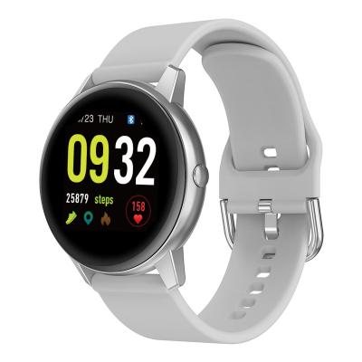 China Touch Screen SMA R3 Full Round Smart Watch Metal Design IP68 Waterproof 1.4 Inch Fitness Smart Watch for sale