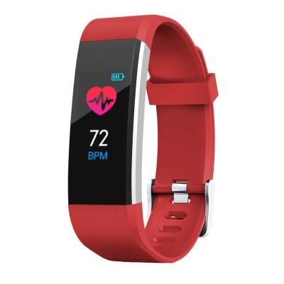 China Touch Screen SMA 115 Plus Smart Watch Bracelet Fitness Activity Tracker Heart Rate Monitor Nordic CPU 115 Plus Smart Bracelet Wristband for sale