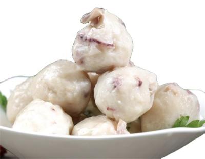 China Wholesale octopus flavor fish balls sugar free surimi frozen food for hotpot for sale