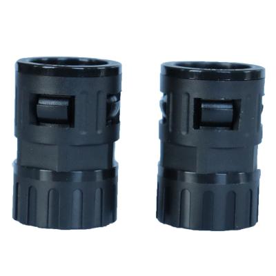 China Quick Connector Nylon Inner Tooth Bellows Female Wire Cable Conduit Fittings Plastic Factory for sale