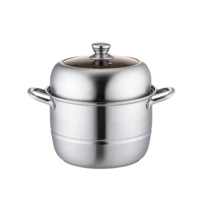 China Viable Universal Stove Multi-Layer Thickened Multi-Layer Stainless Steel Steamer Pot Kitchenware Steamer Pot Stock Pot Set for sale