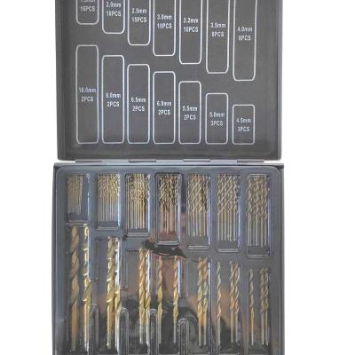 China Metal Drilling 99pcs hss Twist Drill Bit Set Cobalt Step Taper Drill Bit Countersink Drill Bits for sale