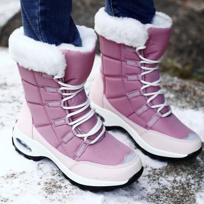 China Fashion Trend Winter Snow Boots New Warm and Velvet Plus Size Women's Platform Cotton Winter Ankle Snow Boots Women's Shoes for sale