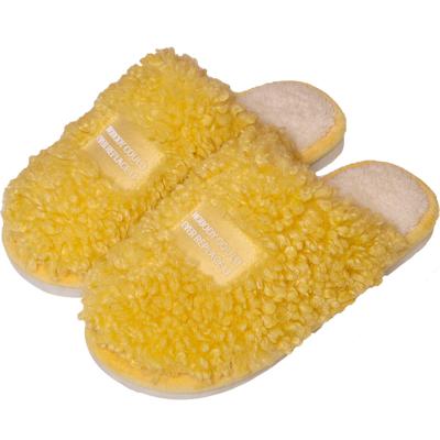 China Fashion Trend Women Non-slip Cotton Slippers Winter Plush Indoor Slipper For Ladies Room Bedroom Women's Slippers for sale