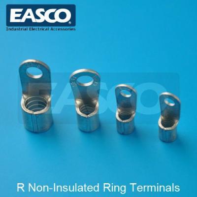 China EASCO Non Insulated Copper Crimp Ring Terminal R for sale