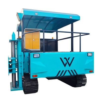 China Small Slip Formwork Tire / Track Mini Concrete Formwork Paver Slip Forming Curb Machine for sale