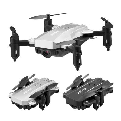 China New Foldable Mini 4k HD WIFI M9 Mode Headless Drone Quadcopter Drones 6 Axis Aircraft Pocket Remote Control Drone With 2pcs Batteries for sale