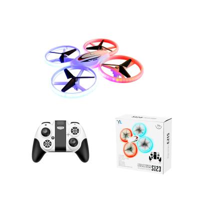 China 2021 New 4K HD LED Headless Mode Light Quadcopter Camera After Professional Rc Mini Drone for sale