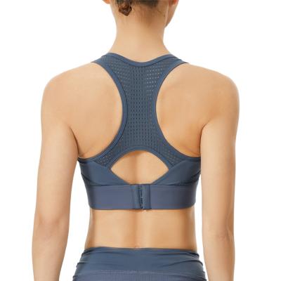 China Racerback Wrap New No Steel Ring Quick-Drying Yoga Bra Gathers High Strength Shockproof Sports Bra for sale