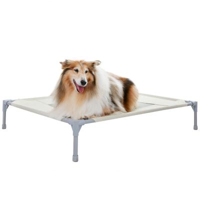 China 2021 Hot Selling Custom Travel Pet Bed With Non Slip Feet Outdoor Portable Waterproof Camping Pet High Bed for sale