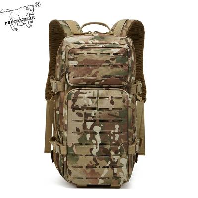 China PHECDA BEAR 900D Oxford Laser Cut Molle Waterproof Waterproof System 25 Liter Russia EMR Camouflage EDC Assault Tactical Backpack for sale