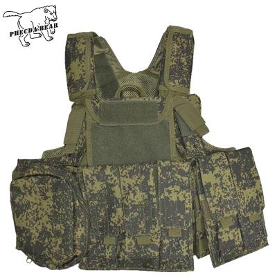 China MOLLE System PHECDA BEAR 900D Oxford Russia EMR Camouflage Chest Rig With Pouch Molle System Assault Combat Tactical Vest Vest for sale