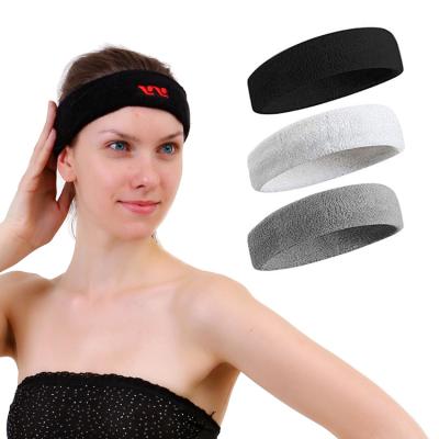 China Elastic / Breathe Casual Fashion Custom Color Elastic Sports Headband OEM Sports Headbands for sale