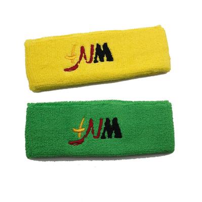 China Elastic / Breathe Multicolor Flexible Ladies Athletic Headbands Sport Sports Headband With Logo for sale