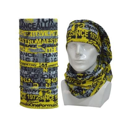 China DecorateÂ   Unique Design Hot Sale Polyester Elastic Headwear Recycled Outdoor Bandana for sale