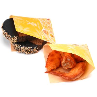 China Low Price Good Quality Disposable Food Grade Snacks Fast Food Packaging Biodegradable Reusable Bags for sale