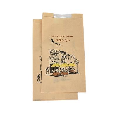 China Various Recyclable Customer Kraft Factory Manufacture Custom Paper Food Bag for sale