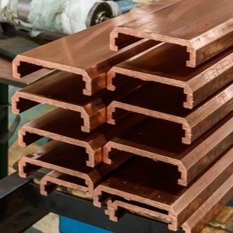 China Corrosion & Resistance Durability Copper Profiles With U-Section for sale