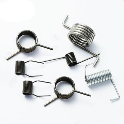 China Customized Metal Double Torsion Stainless Steel Spiral Springs for sale