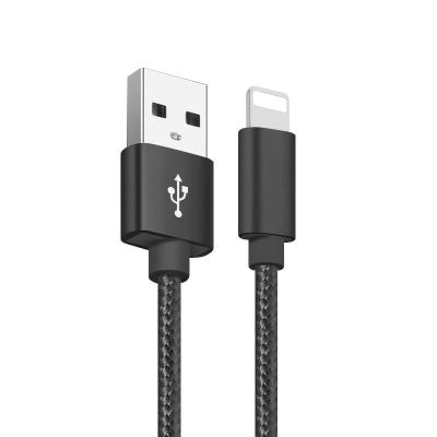 中国 Free Shipping 5V 2A Mini USB Cable Nylon Braided For 8pin Mobile Phone X 8s 7s Fast Charging Sync Data USB Cable 販売のため