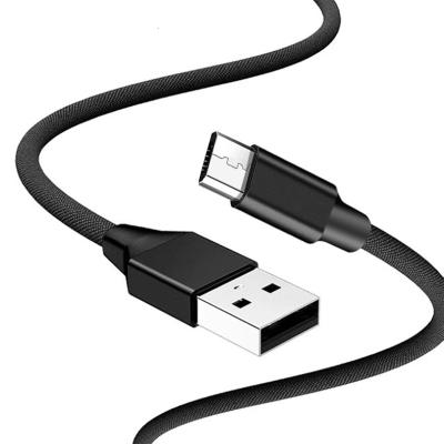 中国 5V 2.4A Micro USB Cable Mobile Phone Nylon Fast Charging Cable For Samsung HTC Huawei Xiaomi Sync Data Charger Cord 販売のため