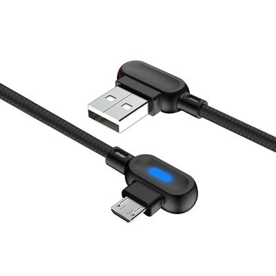 中国 PUJIMAX Gaming Cable With LED Light USB Fast Charging Micro Data Cable For Samsung/xiaomi/lenovo/huawei/HTC/Meizu Android Mobile Phone Cables 販売のため