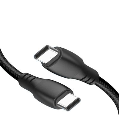 中国 Mobile Phone 100W USB C to USB C Data Cable for Sync Cable Quick Charging Nylon Braided PD Cable 販売のため