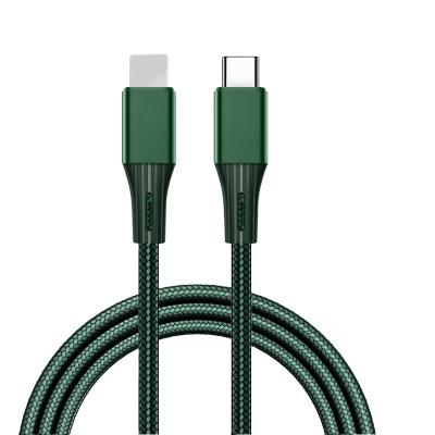 China Factory Wholesale PUJIMAX Mobile Phone Type C To 8 Pin Usb Data Cable Fast Charging Line USB C Smart Phone Charger Cable For MacBook Te koop