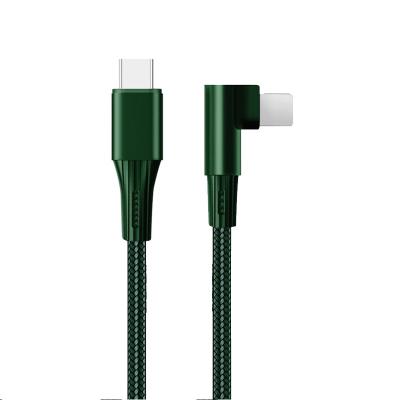 Chine Type C Charger Game Mobile Phone PUJIMAX PD 20W Elbow Data Cable Usb 90 Degree 8 Pin Data Cable 3A USB Cable à vendre