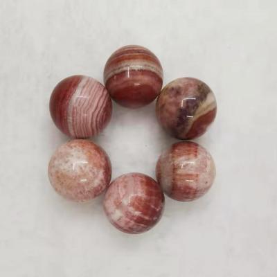 China China Wholosale New Arrivals Natural Pig Material Red Spheres And Balls For Decoration for sale