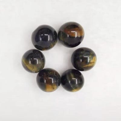 China China Wholosale New Arrivals Natural Material Tiger-Eyes Small Size Blue Spheres and Balls for Decoration for sale