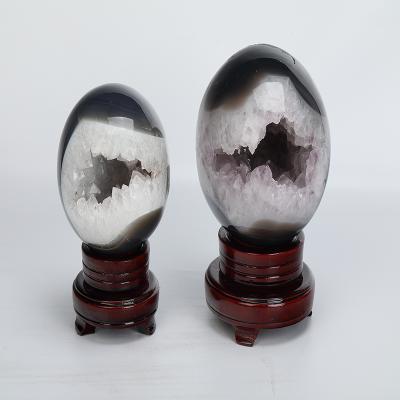 China China Hot Sale Cheap Smile Agate Geode Crystal Ball Agate Open Smile Crystal Geodes for sale