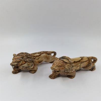 China Folk art newcomers natural products serpeggiante lion for decoration for sale