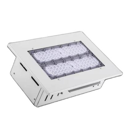 China Hot selling 150w aluminum theme park gas station retrofit under recessed led canopy light 100w 150w 200w with ip65 for sale