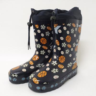 China Wholesale Kids Rubber Rain Boots Waterproof Waterproof Shoes Factory Price Free Sample Fashion Kids Rain Boots for sale