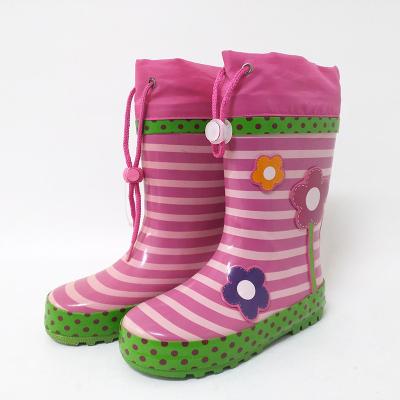 China Wholesale Free Sample Rainbow Rubber Waterproof Rain Boots Factory Price Free Sample Fashion Children's Rain Boots Free Sample Shoes Rain Boots for sale