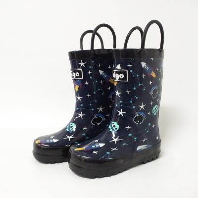 China Customized Wholesale Factory Price Fashion Rubber Rain Boot Waterproof Shoes Rain Boots Rubber Rubber Boots for sale