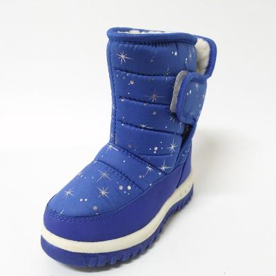 China Wholesale Warm Comfortable Printing Anti-slippery Kids Snow Boots for sale