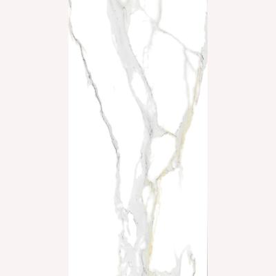 China Glazed Metallic Tiles Glossy White Glazed Marble 600x1200mm Full Polished Porcelain Floor Tiles for sale