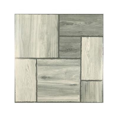 China 60x60 Modern Black Rustic Wooden Tiles Market Price Rustic White Floor Tiles for sale