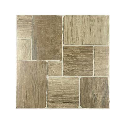 China Best Selling Modern Rustic Brown Tile Finished Rustic Porcelain Interior Floor Tiles for sale