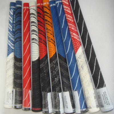 China Golf Rubber Mid Size Grip With Cotton Rubber Line For Irons for sale