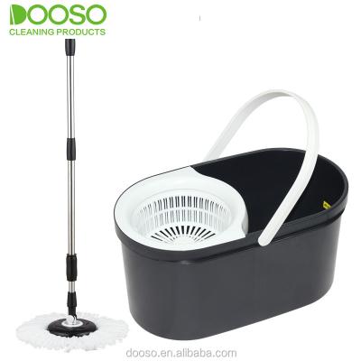 China Sustainable EasyWring Microfiber Spinning Mop and Bucket Magic Floor Cleaning System for sale