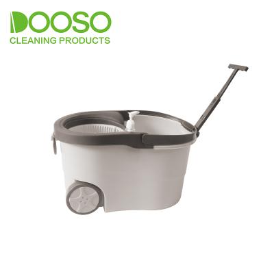 China Sustainable 360 ​​Degree Magic Easy Wring Spinning Mop Bucket Floor Cleaner With Wheels for sale